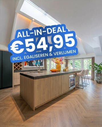 Plak pvc Walvisgraat  |  Luxury Floors Reuze Visgraat, Ophalen, Nieuw