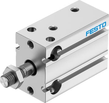 Festo Compacte Cilinder 20mm Boring 10mm Slag Dubbelwerkend, Verzenden, Nieuw