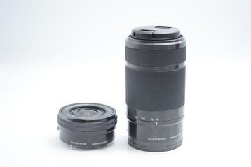 Sony SELP1650 E PZ 16-50mm F3.5-5.6 OSS + SEL55210 E, Nieuw