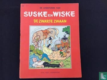 Suske en Wiske - De zwarte zwaan - 1959, Eén stripboek, Verzenden, Gelezen, Vandersteen, Willy.