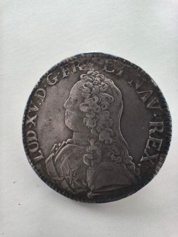 Frankrijk. Louis XV (1715-1774). Ecu 1728-X, Amiens (Zonder