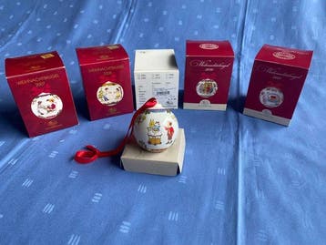 Hutschenreuther, Weihnachtskugeln, Ole Winther -, Nieuw
