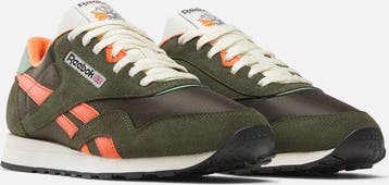 Reebok CLASSIC NYLON HUNTER Groen - Maat 45 VINTAGE CHALK He, Verzenden, Nieuw