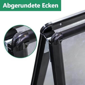 Stoepbord - Reclamebord - 60x84 cm - Zwart, Verzamelen, Verzenden, Zo goed als nieuw