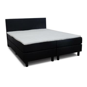 Boxspring Velvet 80 x210 Chicago Antraciet €273,90 *ACTIE*, Nieuw, Eenpersoons, 210 cm, 80 cm