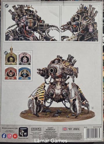 Chaos Space Marines Defiler (Warhammer nieuw), Hobby en Vrije tijd, Ophalen of Verzenden, Nieuw