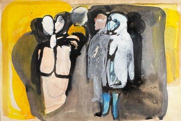 Marcus de Vestele (1941-2024) - Groupe de Figures Cobra -