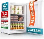 Mini vriezer - Vrijstaand - Barmodel - 42 liter - Wit - Stil, Verzenden, Zo goed als nieuw