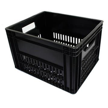 Krat transport / bagage krat zw, Fietsen en Brommers, Verzenden, Nieuw