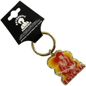 Jimi Hendrix - Jimi + Guitar Sleutelhanger off. merchandise, Ophalen of Verzenden, Nieuw, Gebruiksvoorwerp