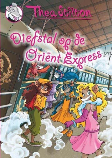 Boek Thea Sisters 10 -   Diefstal op de Oriënt Express 97890, Boeken, Verzenden, Zo goed als nieuw