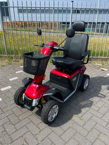 Pride Victory XL140S Scootmobiel – 110Ah Accu – Rood, Diversen, Brommobielen en Scootmobielen, Pride, Ophalen of Verzenden, Zo goed als nieuw