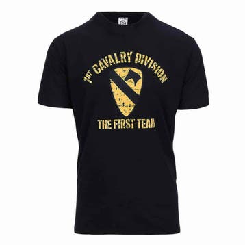 T-shirt 1st Cavalry Division. Diverse kleuren - Maat XL, Verzenden, Nieuw