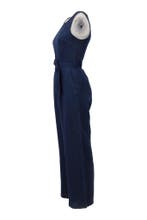 Mango Jumpsuit in maat XS Blauw, Mango, Verzenden, Zo goed als nieuw, Blauw