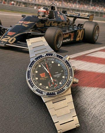 Citizen - Walter Wolf Racing Titanium Automatic Chronograph, Nieuw