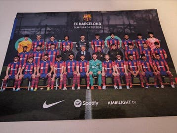 FC Barcelona - Nike - Primer póster Lamine Yamal. Plantilla, Nieuw