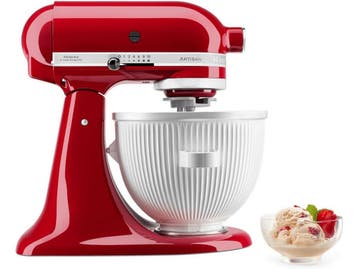 KitchenAid 5KSMICM - Roomijsmaker - 1,9 liter - Wit, Huis en Inrichting, Verzenden, Nieuw