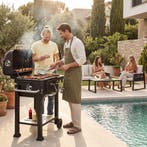 Houtskoolbarbecue Florian met 2 wielen, verstelbare houtskoo, Verzenden, Nieuw