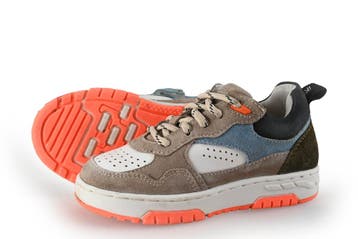 IK-KE Sneakers Jongens in maat 25 Beige, Verzenden, Jongen of Meisje, IK-KE, Schoenen
