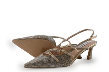Steve Madden Slingbacks in maat 39 Goud, Overige kleuren, Verzenden, Steve Madden, Zo goed als nieuw