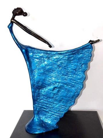 Abdoulaye Derme - sculptuur, Danseuse “Élégance en