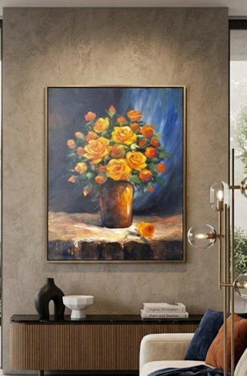 Le Van Ha (1972) - Éclat de lÂme 80 60 cm., Antiek en Kunst
