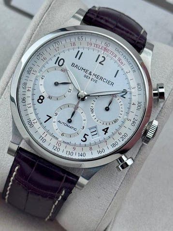 Baume & Mercier - Capeland Automatic Chronograph - 65687 -, Nieuw