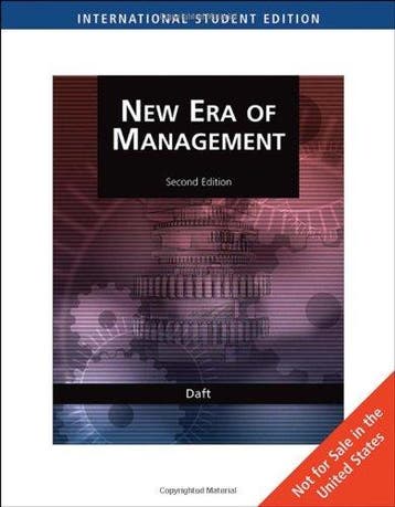 New Era Of Management - Richard L. Daft 9780324537772, Verzenden, Gelezen, Richard L. Daft