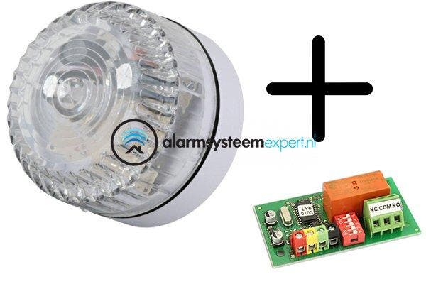 Professionele flitser, laag model + JB-111N, Doe-het-zelf en Verbouw, Alarmsystemen, Ophalen of Verzenden
