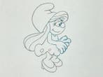 Hanna-Barbera - Originele animatietekening van Smurfette -, Nieuw in verpakking
