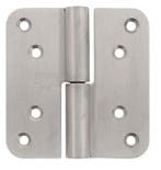 P+E Kogelstift paumelle SKG3 hout/hout 100mm DIN rechts rvs, Verzenden, Nieuw