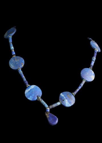 West-Aziatisch lapis lazuli Kralenketting (Zonder
