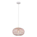 Industriële hanglamp oud roze, Lieve, Huis en Inrichting, Lampen | Hanglampen, Nieuw, Ophalen of Verzenden, Industrieel, Metaal