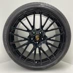 Porsche Cayenne(E3) 22 RS Spyder Unizwart met Pirelli banden, Ophalen, Gebruikt, Banden en Velgen, Overige maten