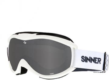 SINNER Combi-Pack (Skihelm Crest+ Goggle Toxic) Maat S -, Ophalen of Verzenden, Zo goed als nieuw, SINNER