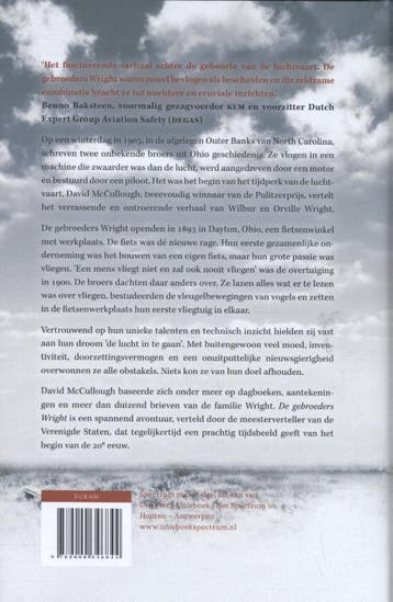 De gebroeders Wright 9789000346844 David McCullough, Verzenden, Zo goed als nieuw, David McCullough