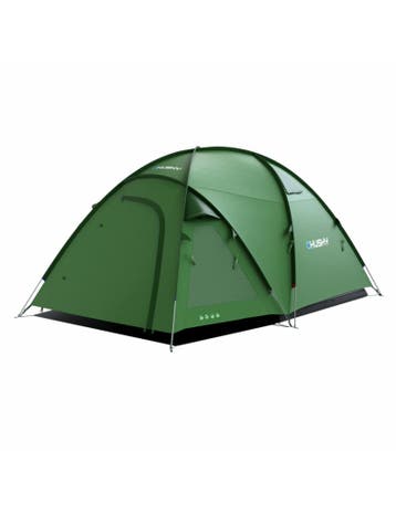 Husky tent Bigless 5 - familie tent - 5 persoons - Groen, Verzenden, Nieuw, Tot en met 5