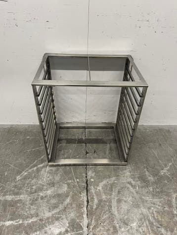 RVS Onderstel met regaal 58,5 x 45 x 66,5 cm Horeca, Ophalen of Verzenden, Gebruikt