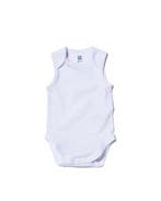 HEMA Romper organic katoen stretch - 2 stuks wit, Verzenden, Nieuw