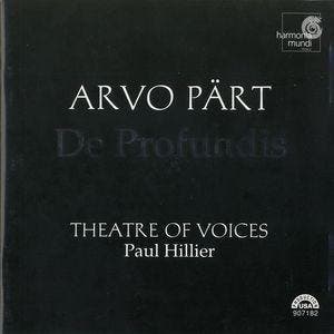 cd - Arvo PÃ¤rt - De Profundis, Cd's en Dvd's, Cd's | Overige Cd's, Zo goed als nieuw, Verzenden