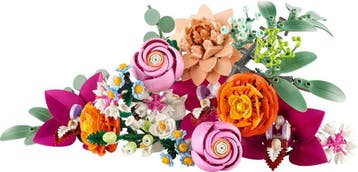 LEGO Botanicals Roze boeket - Bloemen Decoratie - 10342, Ophalen of Verzenden, Nieuw, Lego