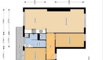 Te Huur 3 kamer Appartement Leyweg In Den Haag, Den Haag, Den Haag, Direct bij eigenaar, Appartement