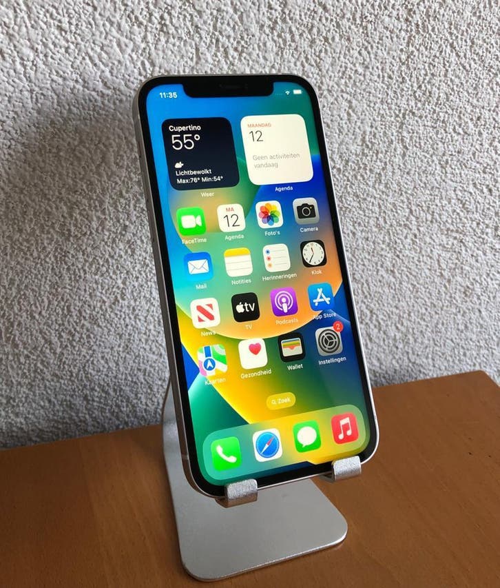 Apple iPhone 12 128GB Wit / Garantie / Nette staat, Telecommunicatie, Mobiele telefoons | Apple iPhone, Zonder abonnement, 128 GB