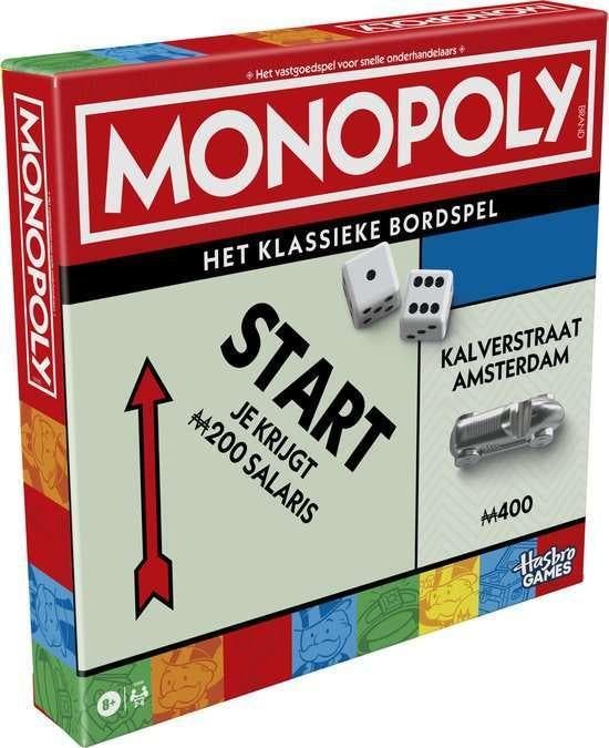 Monopoly Het Klassieke Bordspel Refresh - NIEUW, Hobby en Vrije tijd, Gezelschapsspellen | Bordspellen, Verzenden