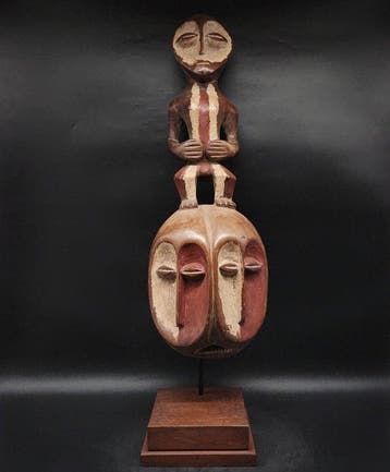 Prachtig masker - bindt - DR Congo (Zonder minimumprijs)