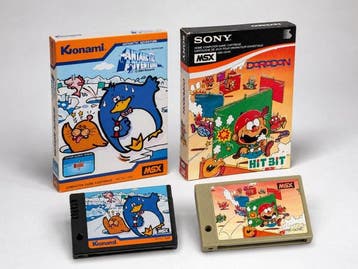 Sony, Konami - MSX - Lot van 2 originele MSX-games – Konami, Spelcomputers en Games, Nieuw