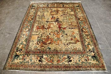 Gohm Seide - Vloerkleed - 140 cm - 117 cm, Nieuw