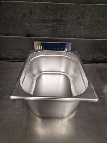 Gastronorm bak | 1/2 GN | 15 cm diep | RVS | horeca, Nieuw in verpakking, RVS Meubilair