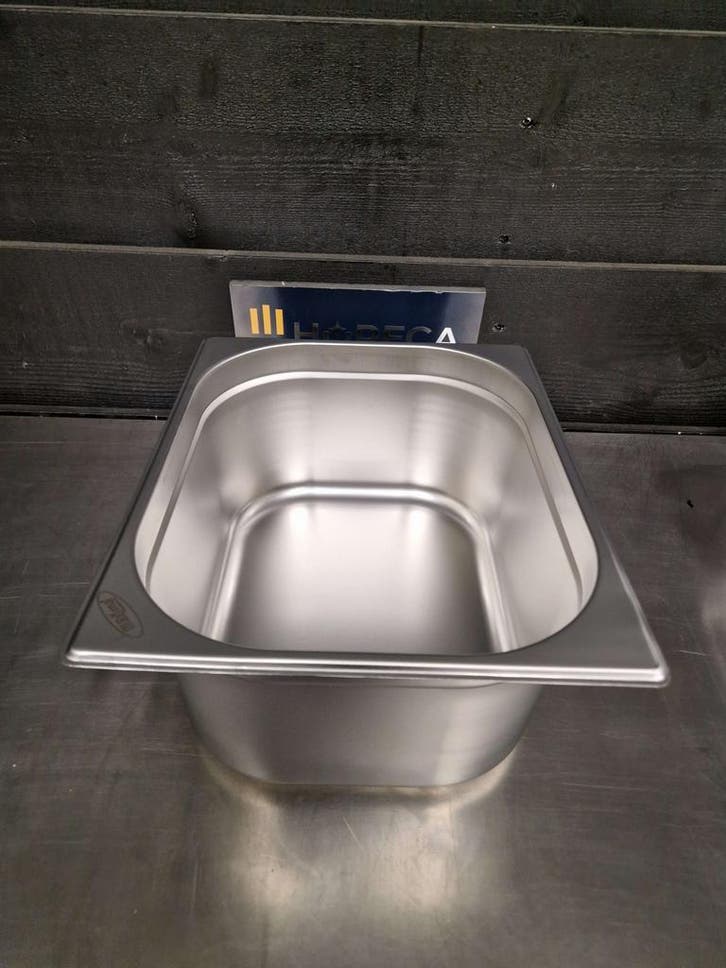 Gastronorm bak | 1/2 GN | 15 cm diep | RVS | horeca, Zakelijke goederen, Horeca | Keukenapparatuur, Nieuw in verpakking, RVS Meubilair