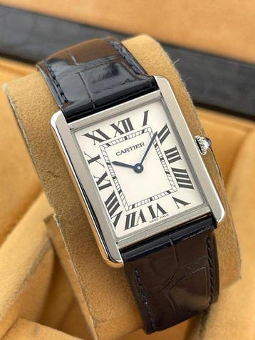 Cartier - Tank - Zonder minimumprijs - 477103ZX - Unisex -, Nieuw